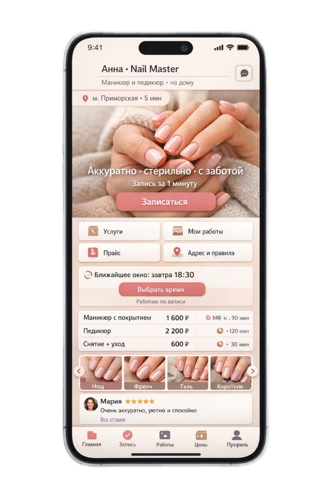 Ногтевой/бьюти-кабинет