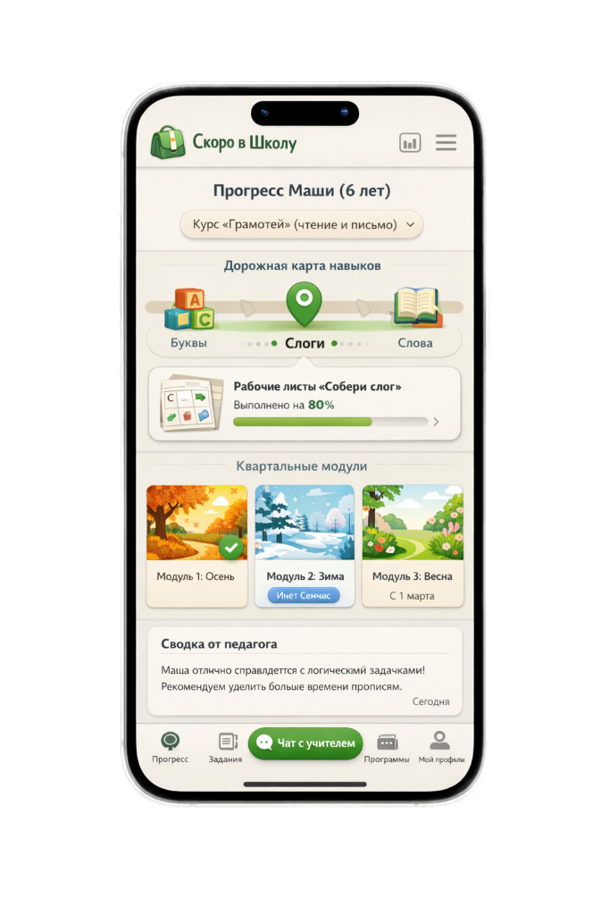 Подготовка к школе