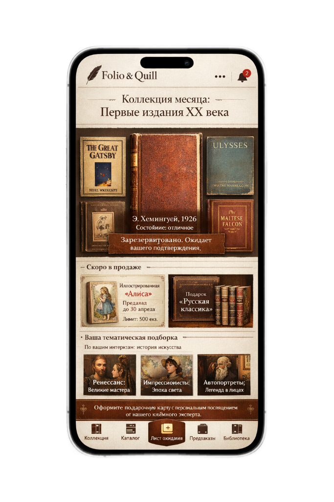 Коллекции и редкости