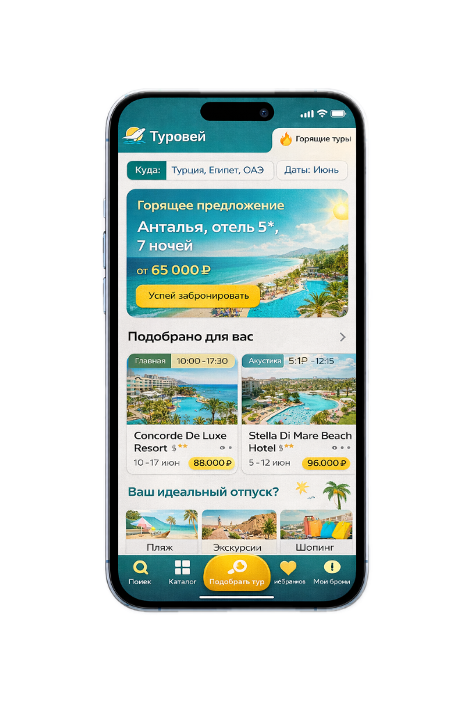 Пакетные туры