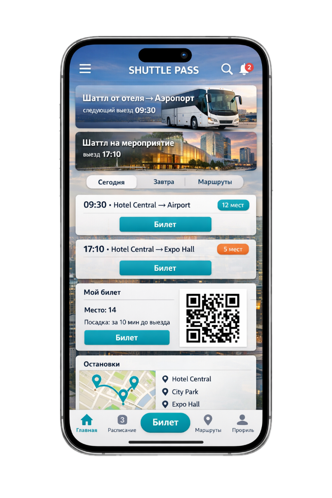 Групповые шаттлы