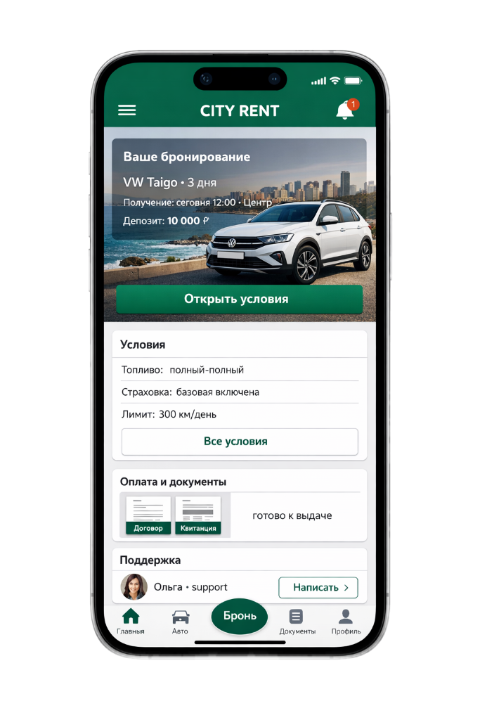 Аренда авто